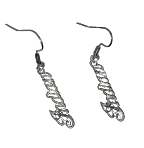 Indian Motorcycle earrings / small charms - 100% pewter, 2 pieces - Indian Riders Jewelry - Indian Motorcycle Jewelry