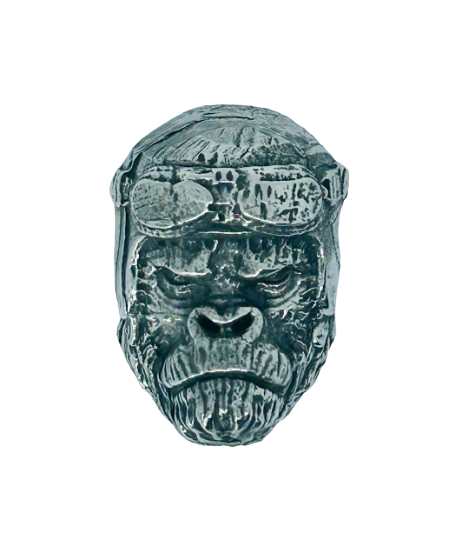 Gorilla Pilot License Plate Bolt - Solid Pewter