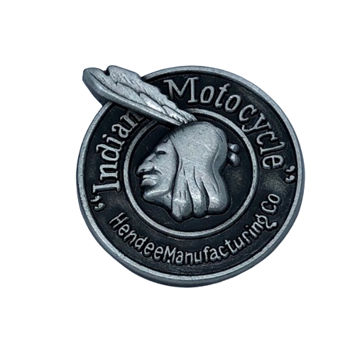 Hendee Indian Motorcycle Lapel Pin - Vintage style Indian Motocycle badge - Indian Motorcycle pin - Hendee Indian collectible pin