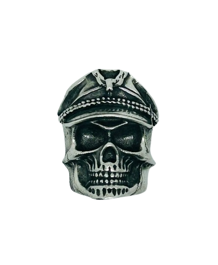 Skull license plate bolt made of 100% pewter - all hardware is included - SOLD PER PIECE - Decorative skull bolt head cover - seat bolt