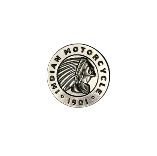 Indian Motorcycle Lapel Pin - Indian logo lapel pin - Indian Motorcycle logo badge - reproduction Indian Motorcycle pin from the 50's