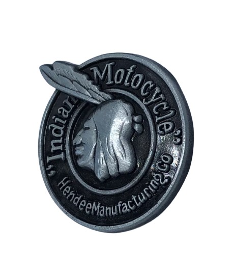 Hendee Indian Motorcycle Lapel Pin - Vintage style Indian Motocycle badge - Indian Motorcycle pin - Hendee Indian collectible pin
