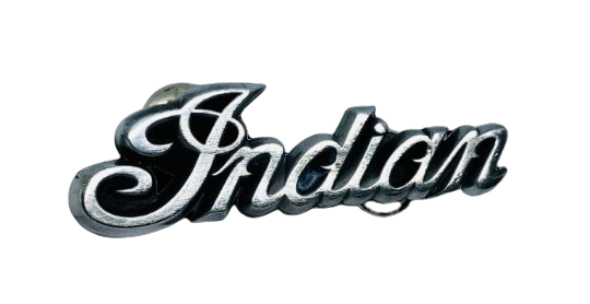Indian Motorcycle 3D lapel pin - solid pewter Indian riders lapel pin - Vintage style Indian badge - Indian riders pin