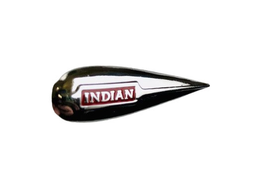 Indian Motorcycle teardrop badge