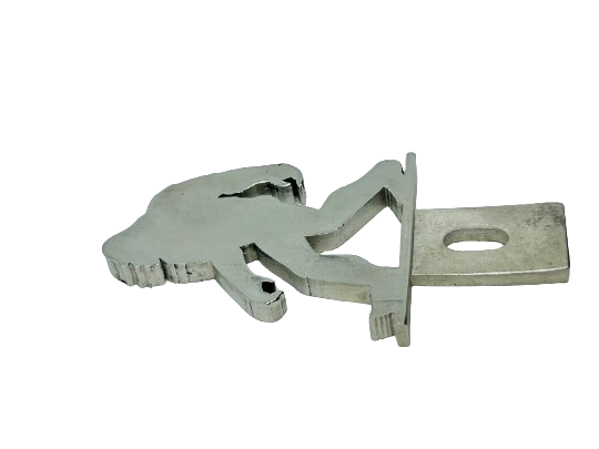 Sasquatch License Plate Topper - Solid Pewter Big Foot