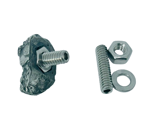Gorilla Pilot License Plate Bolt - Solid Pewter