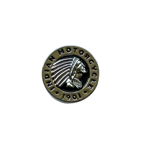 Indian Motorcycle License plate bolts - Indian seat bolt - Indian Motorcycle decorative bolt cover - Indian logo custom bolt - price is each