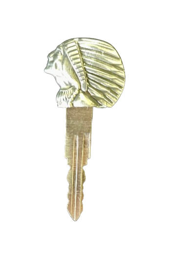 Indian Motorcycle key topper - Indian key top - Indian riders pewter keytag - Indian riders key - Pewter key top Indian Chief - IMRG key top