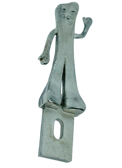 Gumby Hot Rod ornament - plate topper