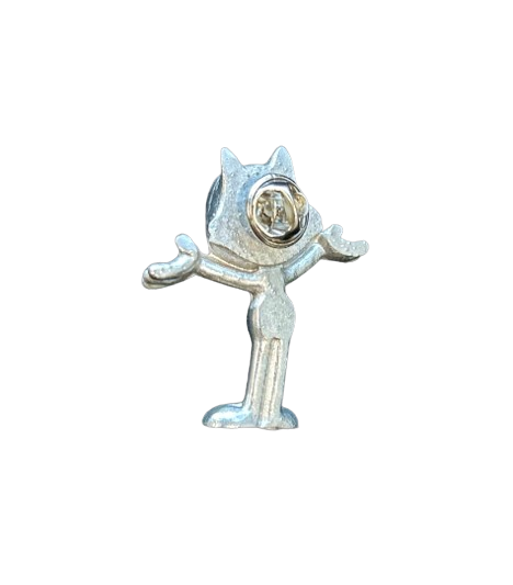 Felix the cat custom pin badge