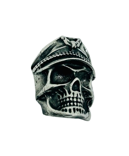 Skull license plate bolt made of 100% pewter - all hardware is included - SOLD PER PIECE - Decorative skull bolt head cover - seat bolt