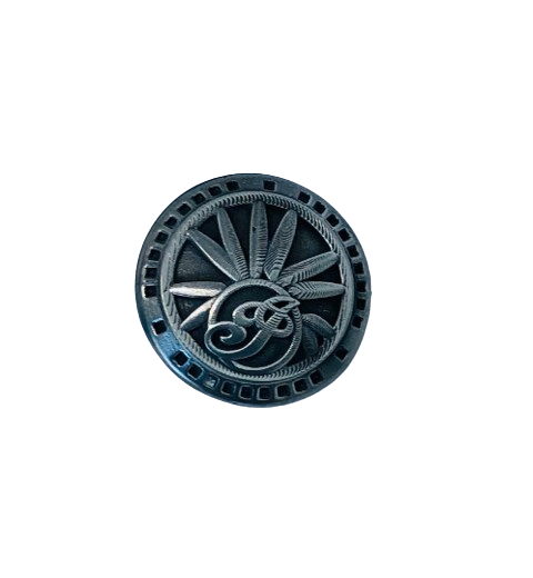Gilroy Indian Motorcycle Horn Cover Design Lapel Pin - Indian Riders Collectible Badge