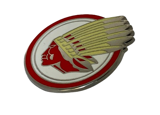 GILROY Indian Motorcycle lapel pin - Brand New enamel pins - Gilroy Indian logo pins / Gilroy badges - black or silver - Indian Badge