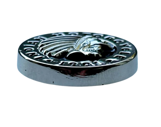 Indian Motorcycle License plate bolts - Indian seat bolt - Indian Motorcycle decorative bolt cover - Indian logo custom bolt - SET OF FOUR