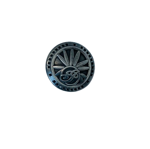 Gilroy Indian Motorcycle Horn Cover Design Lapel Pin - Indian Riders Collectible Badge