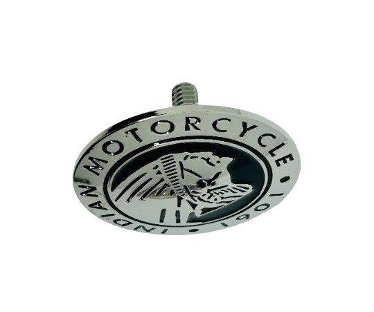 Indian Motorcycle LARGE headdress concho - 2" Indian Motorcycle badge - Indian Motorcycle medallion