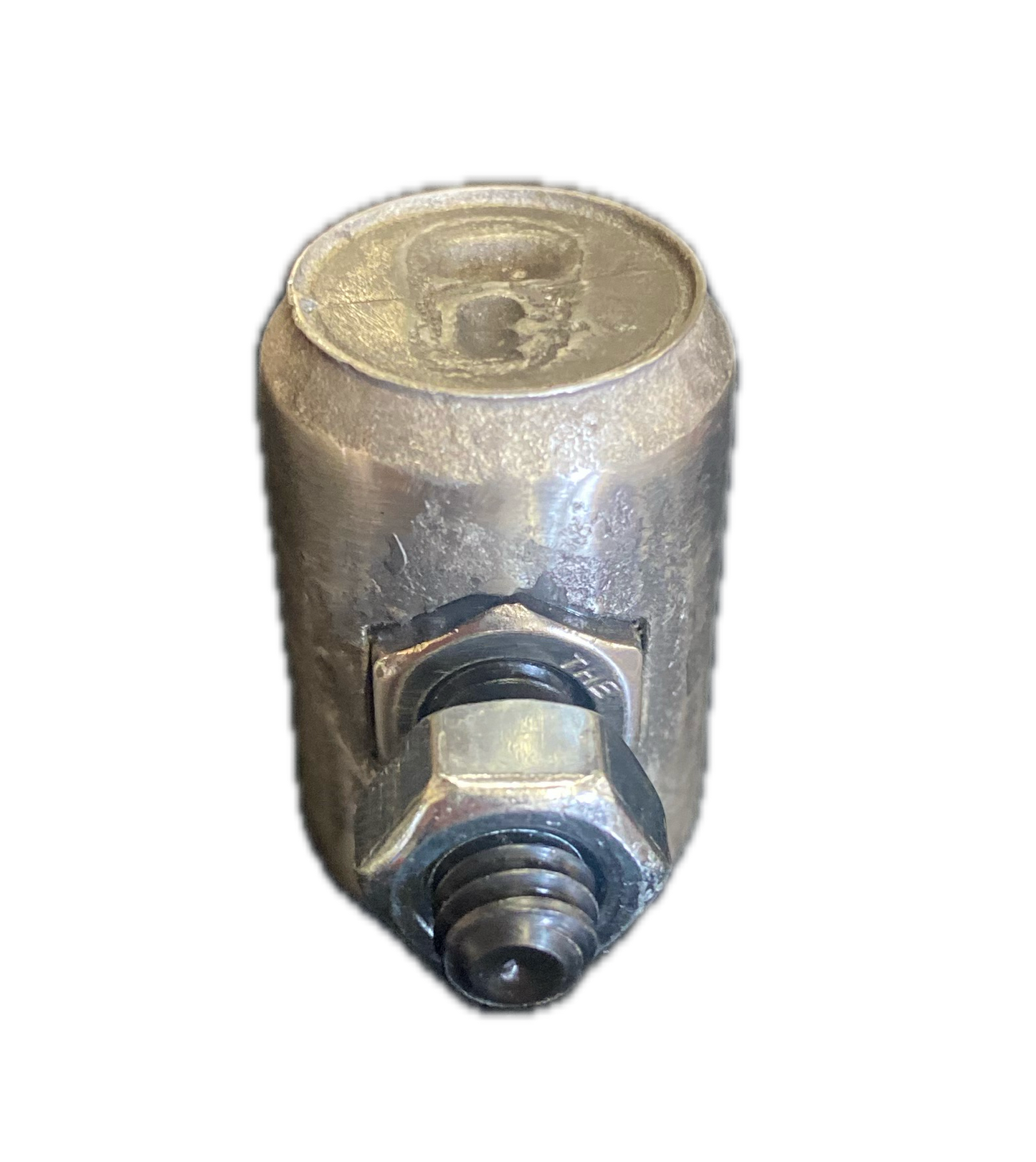 Pewter Beer Can Licence Plate Bolts -- Budweiser, Pabst Blue Ribbon, Lucky Larger -- Car, Truck and Trailer Accessories