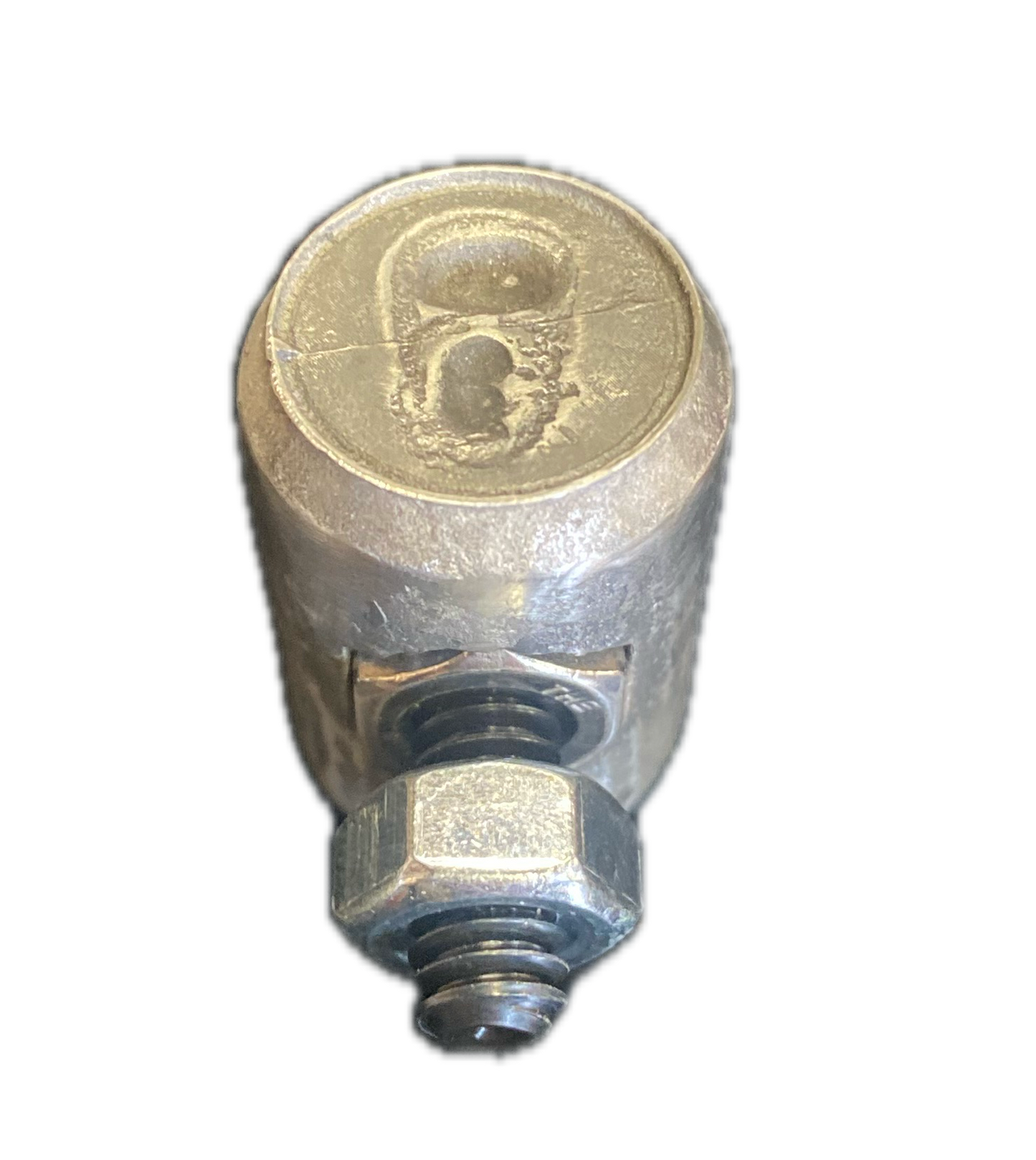 Pewter Beer Can Licence Plate Bolts -- Budweiser, Pabst Blue Ribbon, Lucky Larger -- Car, Truck and Trailer Accessories