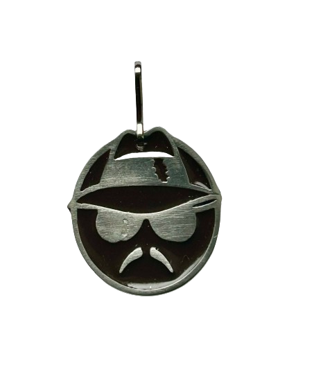 Lowrider zipper pull - Cholo man zipper pull - Lowrider charm