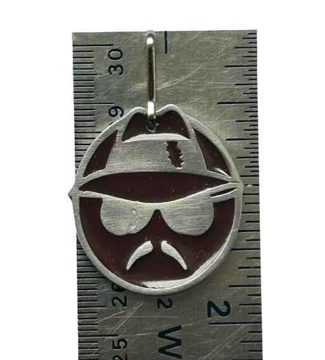 Lowrider zipper pull - Cholo man zipper pull - Lowrider charm