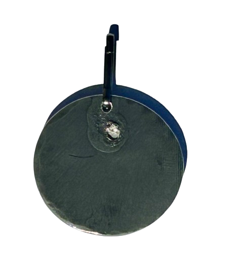 Gilroy Indian Motorcycle zipper pulls - Gilroy Horn cover zipper pull - Pewter Indian zipper pull