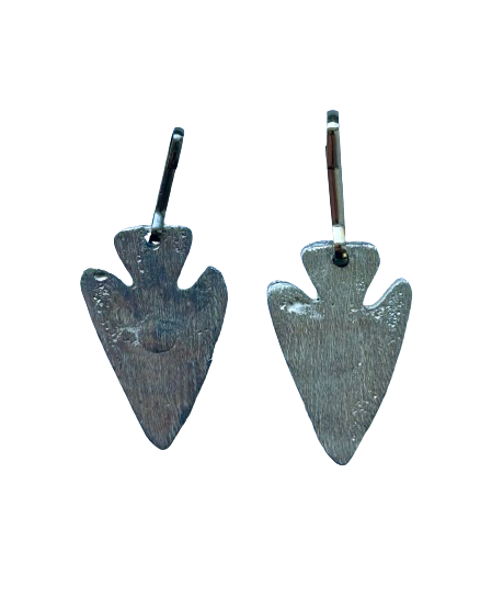 Indian Motorcycle zipper pulls - Small Indian logo arrowhead zipper pulls - Indian Motorcycle logo arrow zipper tags
