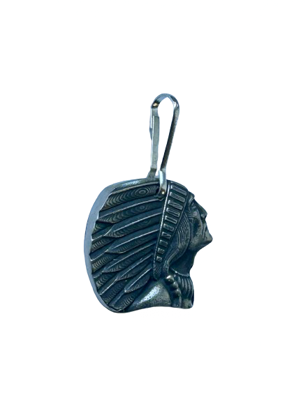 Indian Riders zipper pull