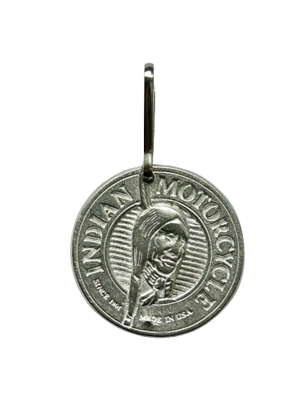 Indian Motorcycle Zipper Pull - Vintage Jeans Design