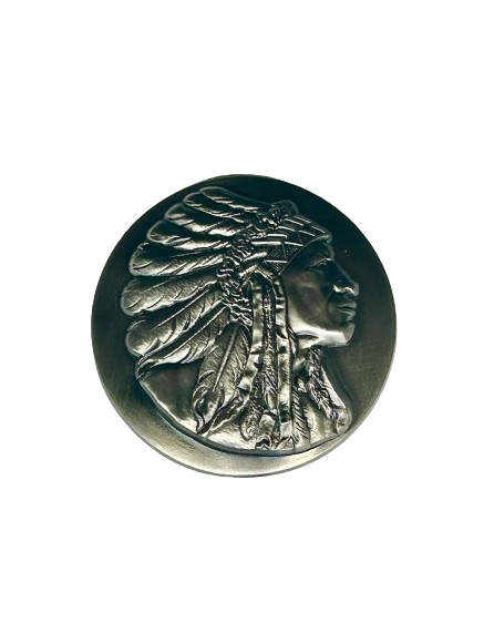 Indian Motorcycle Geronimo medallion