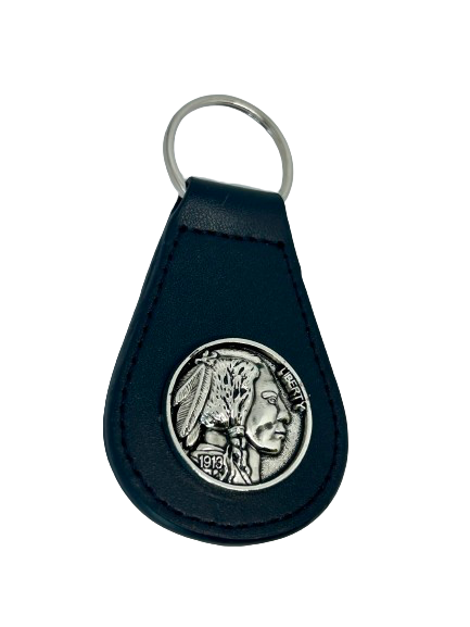 Indian Buffalo Liberty Nickel Key Tag