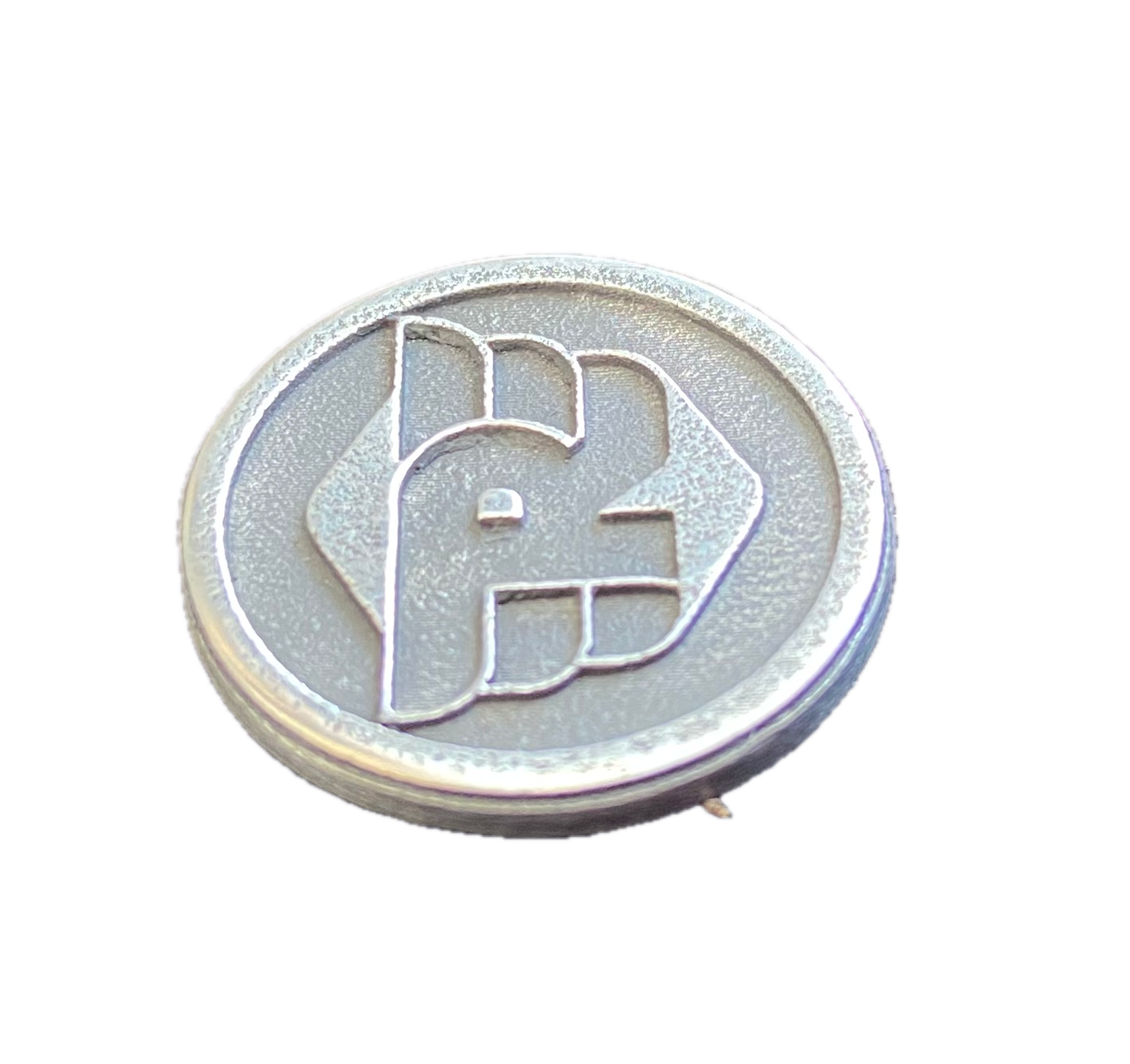Royal Enfield Round Lapel Pin - Solid Pewter - Indian Motorcycle Riders