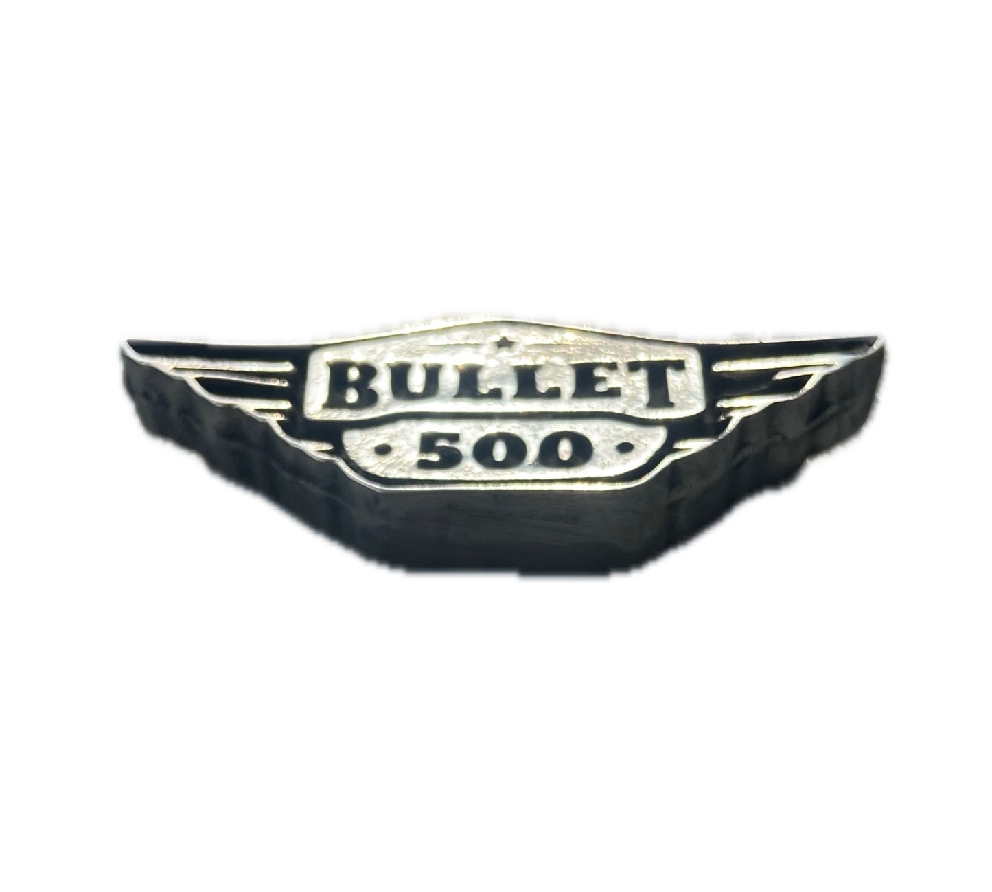 Royal Enfield Winged Bullet 500 Licence Plate Bolt Cover - Solid Pewter - Indian Motorcycle Riders Memorabilia