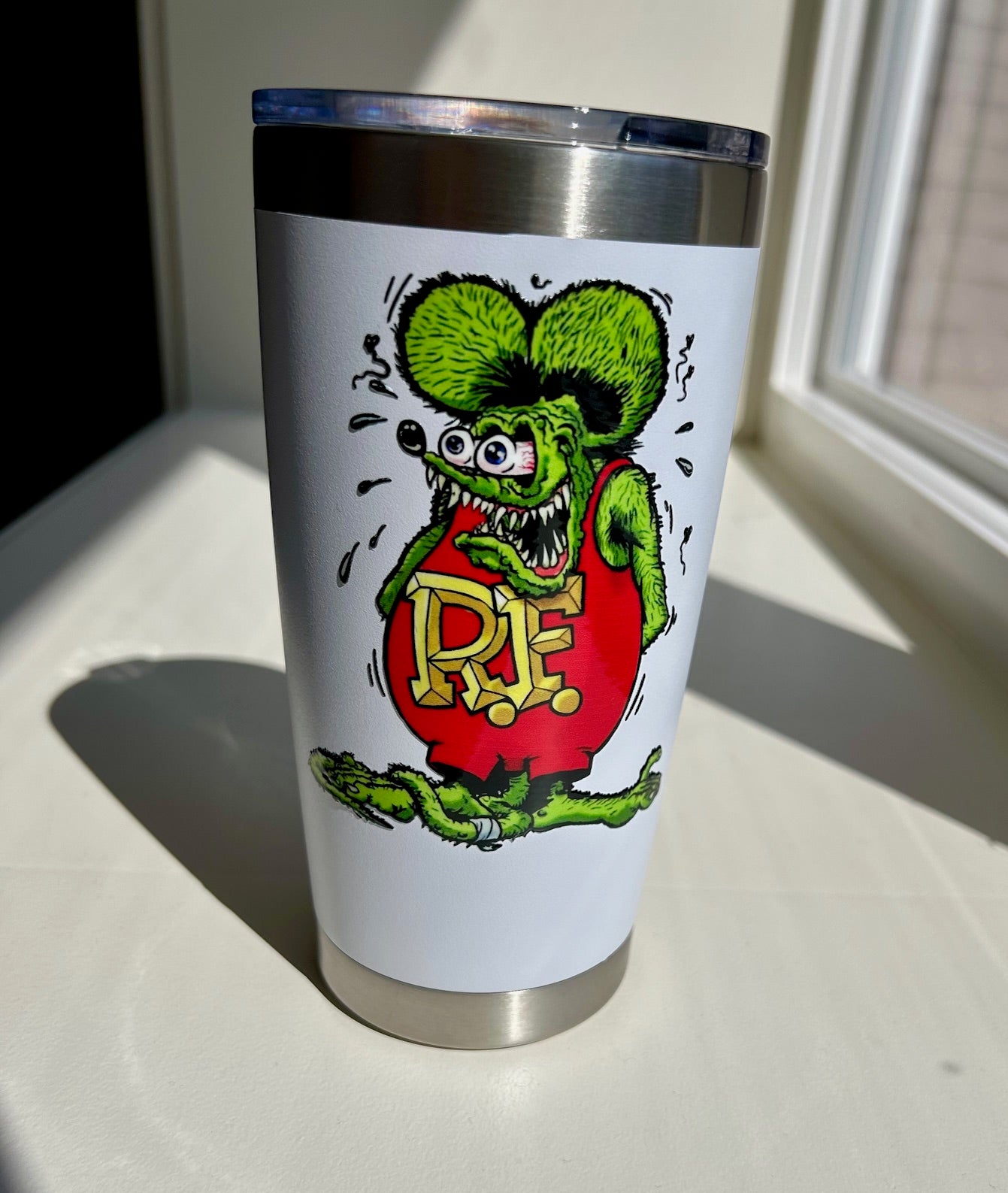 Rat Fink transfer style decals