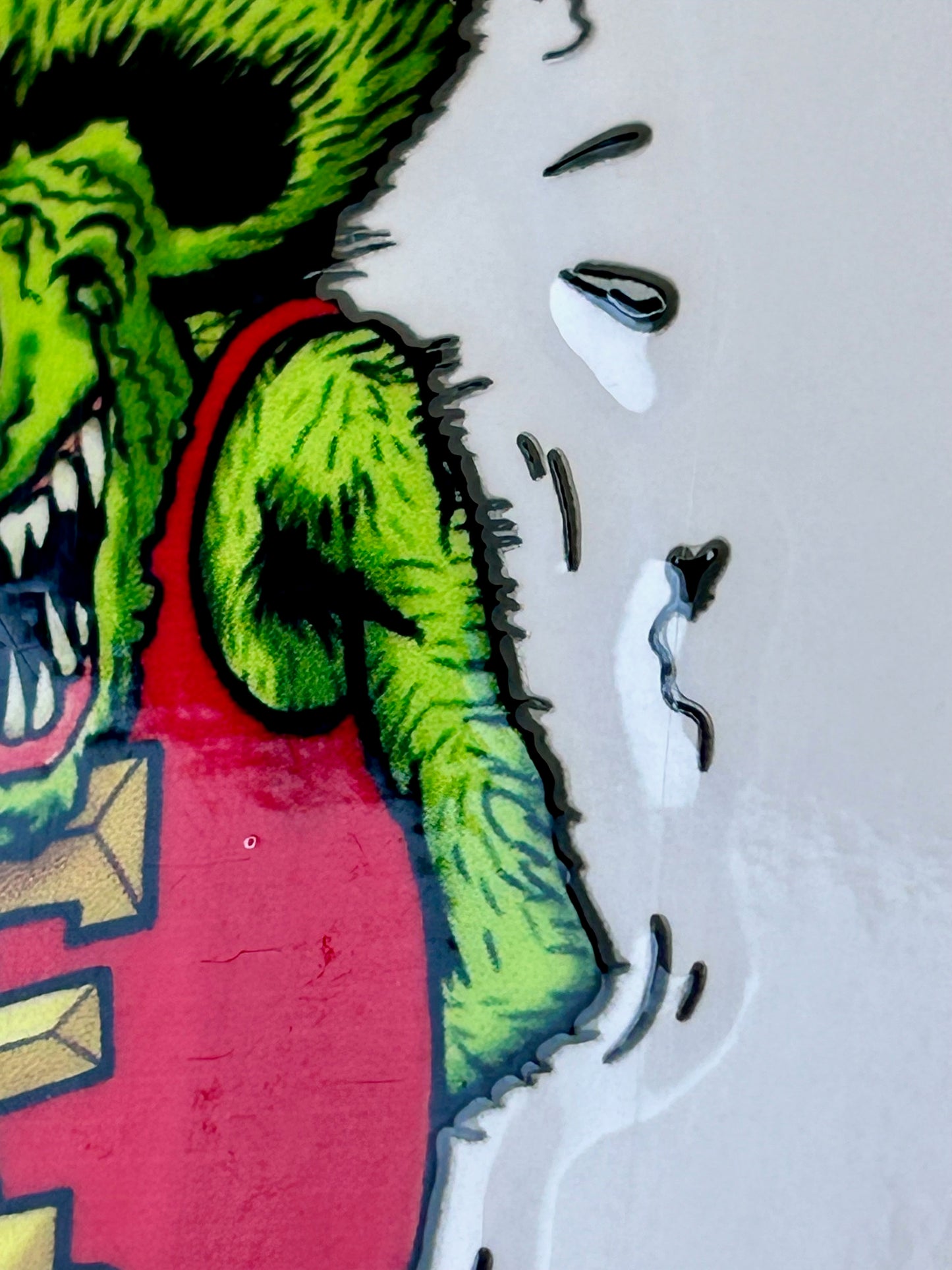 Rat Fink 2 dimensional stickers