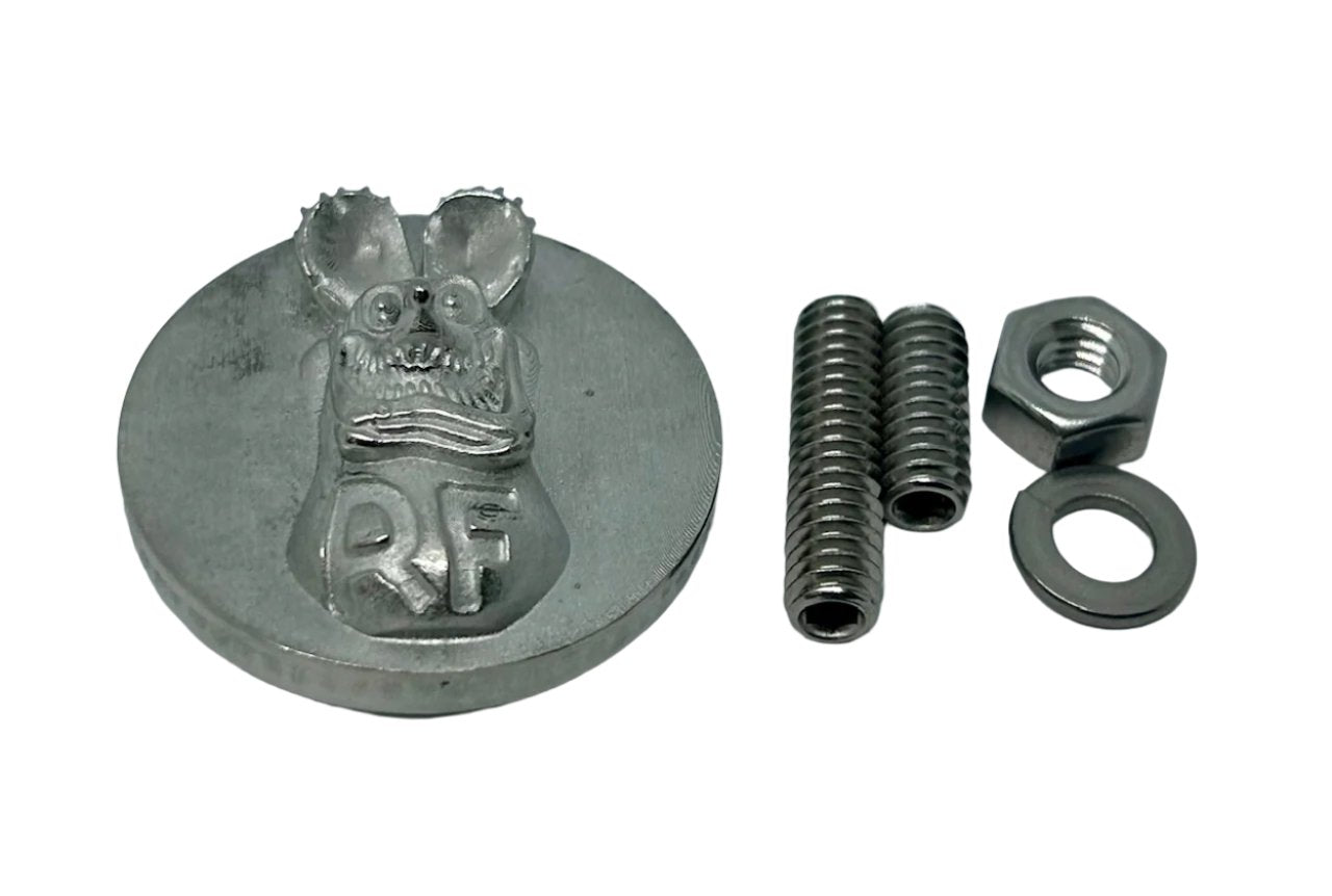 Rat Fink custom medallion