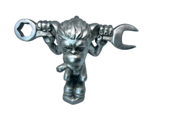 Lowrider hood ornament