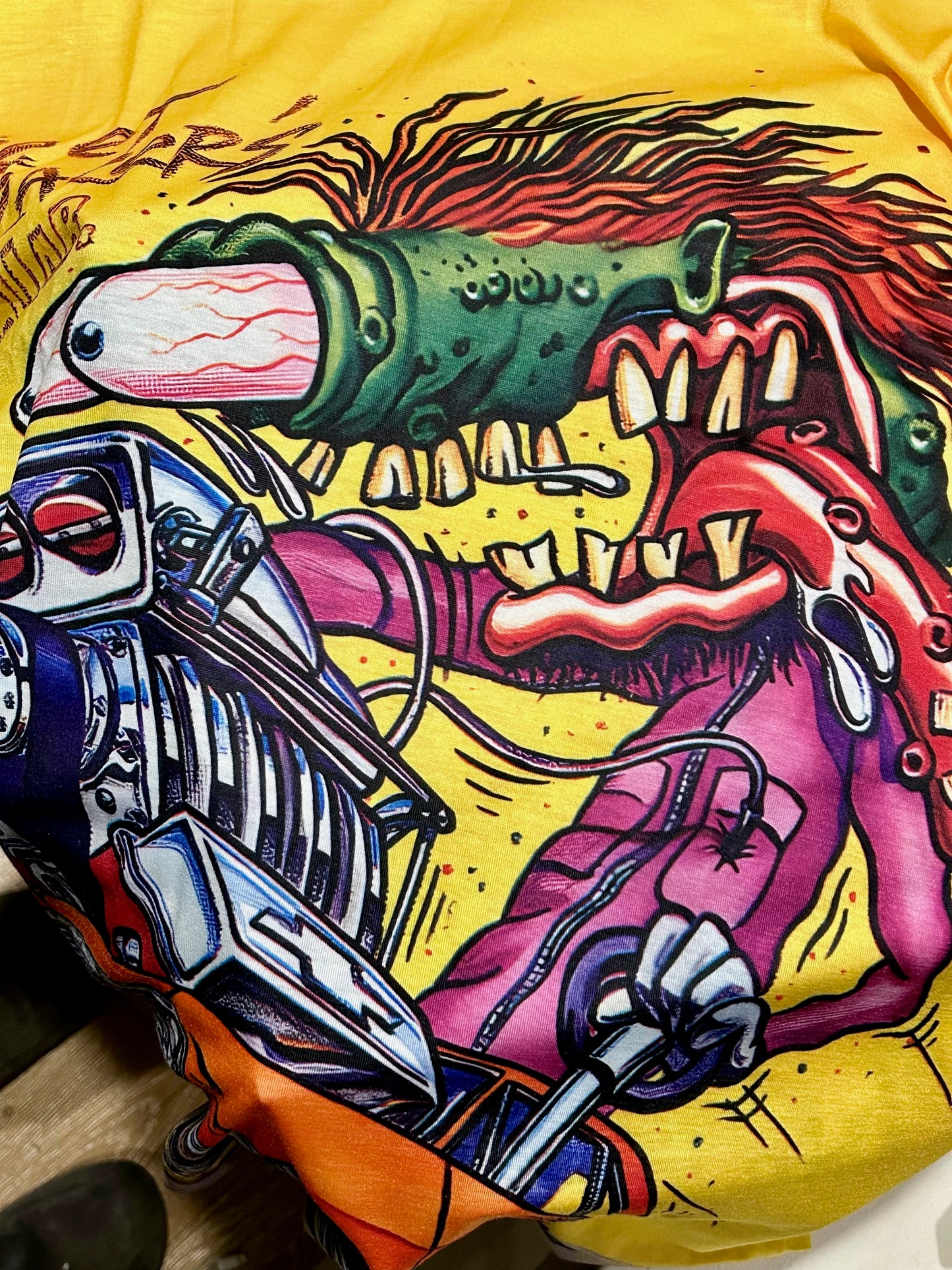 Rat Fink T shirts - Big Daddy Ed Roth bright yellow collectible T shirts