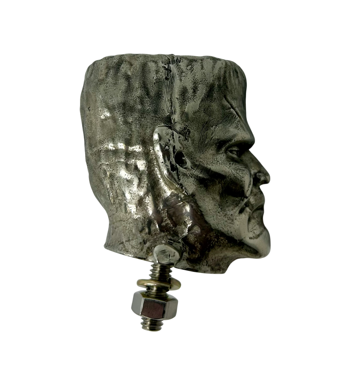 Frankenstein's Monster Hot Rod Hood Ornament