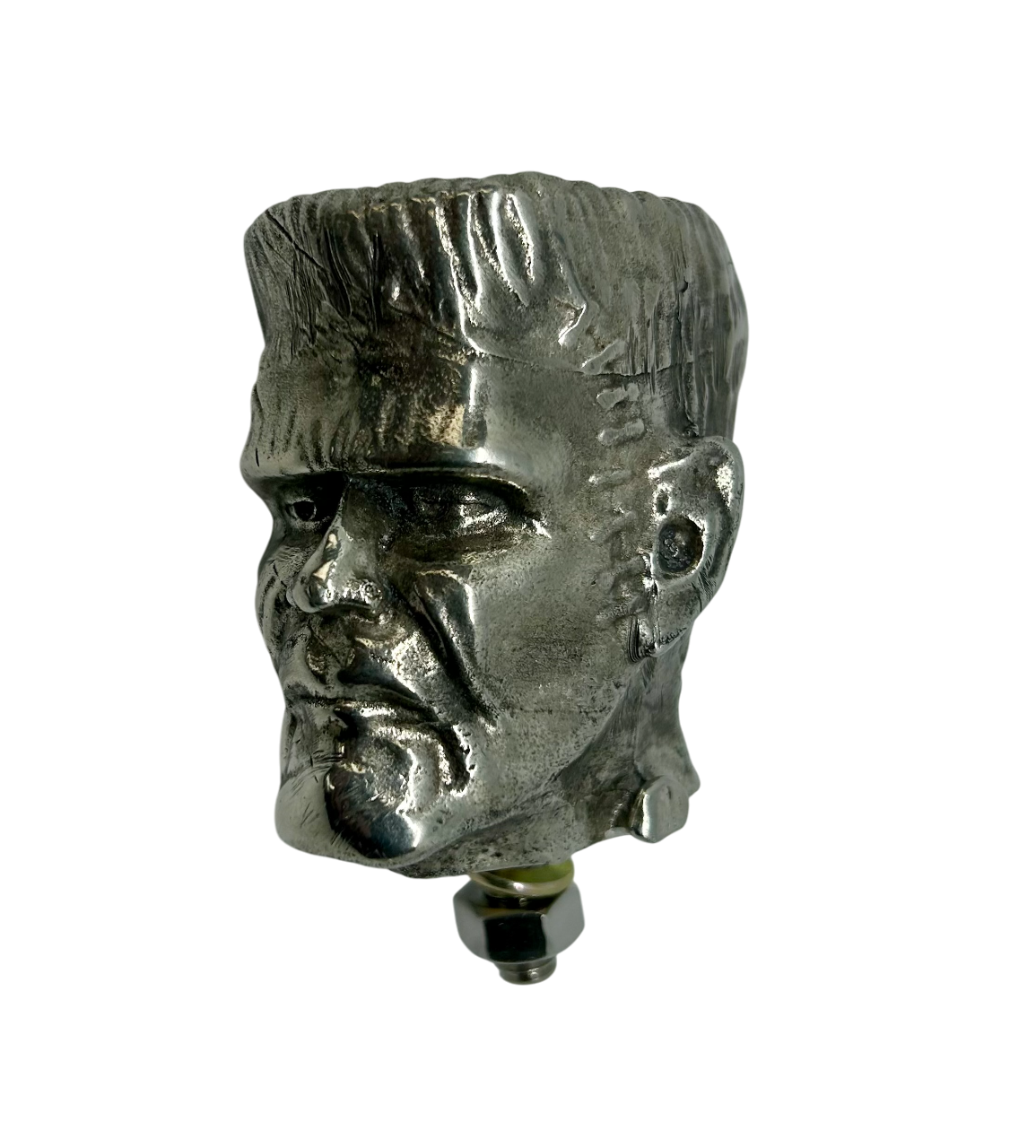 Frankenstein's Monster Hot Rod Hood Ornament