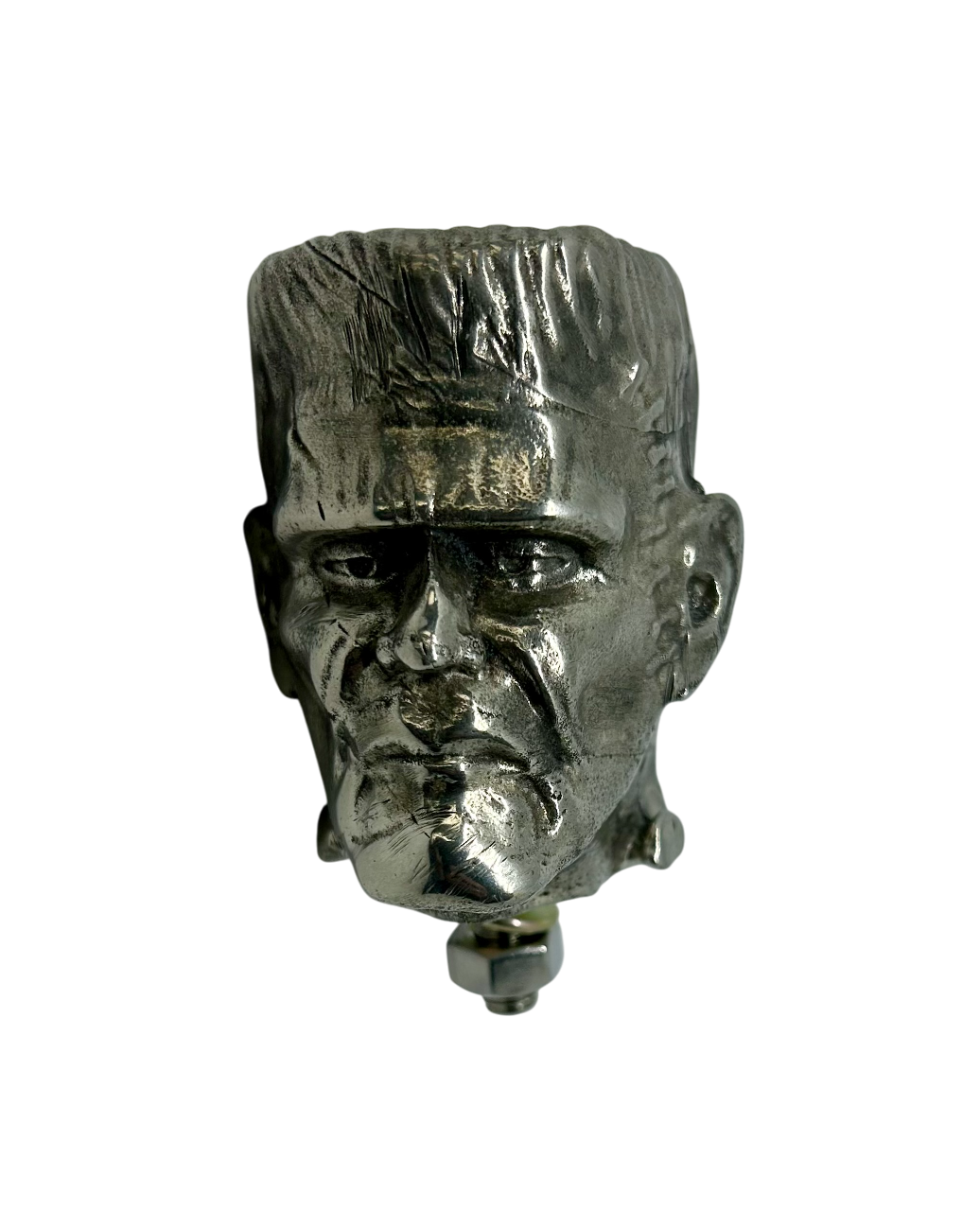 Frankenstein's Monster Hot Rod Hood Ornament