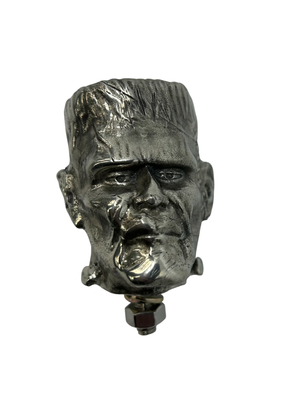 Frankenstein's Monster Hot Rod Hood Ornament