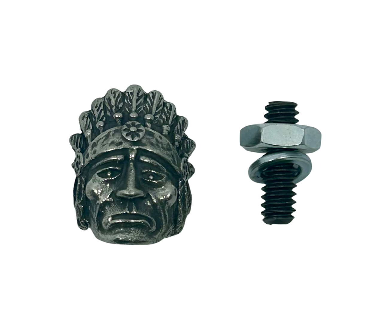 Indian Chief License Plate Bolt Cover