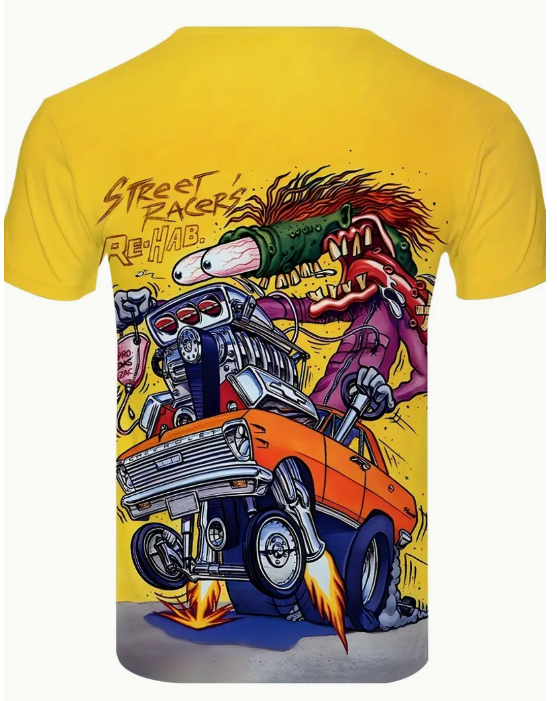 Rat Fink T shirts - Big Daddy Ed Roth bright yellow collectible T shirts