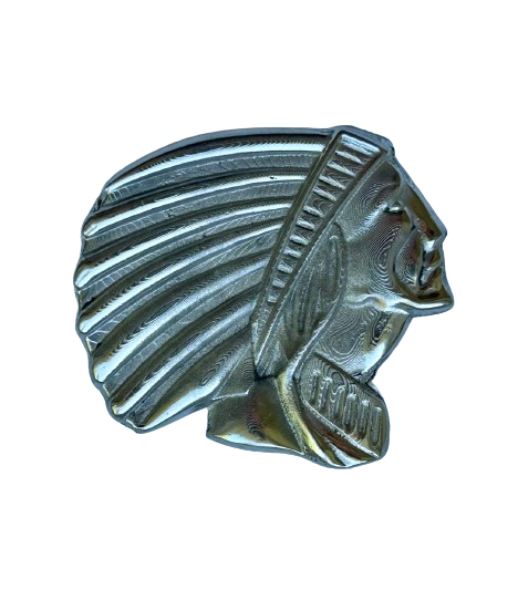 Indian Motorcycle Vintage Headdress Design Medallion