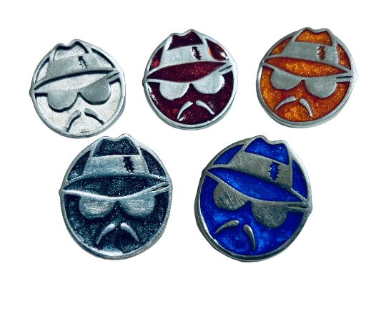 Cholo Man lapel pin - Lowrider lapel badge - Chicano lowrider lapel pi ...