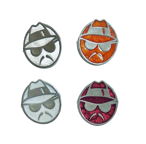Large Cholo man lapel pins - Low rider lapel pin badges - Cholo pin ba ...