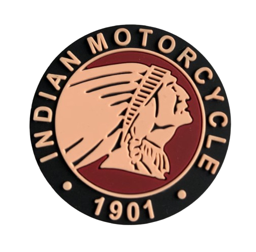 Indian Motorcycle fridge magnets - Indian Motorcycle rubber magnets - Indian Headdress Magnet - Indian Motorcycle Collectible