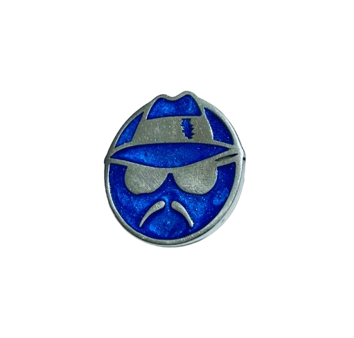 Cholo Man lapel pin - Lowrider lapel badge - Chicano lowrider lapel pi ...