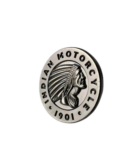 Indian Motorcycle lapel pin - Indian logo lapel pin - Indian Motorcycle logo badge - reproduction Indian Motorcycle pin from the 50's