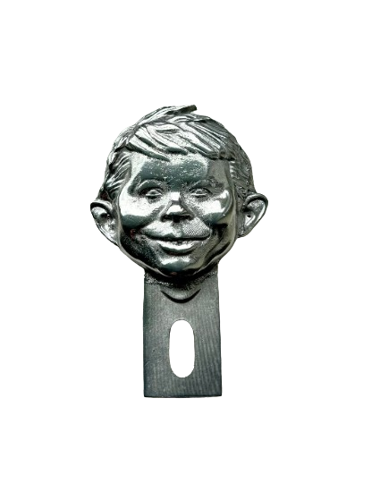 Alfred E Neuman Hot Rod plate topper